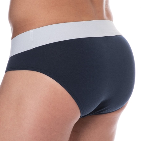 Bikkembergs 2-Pack Cotton Briefs - Navy