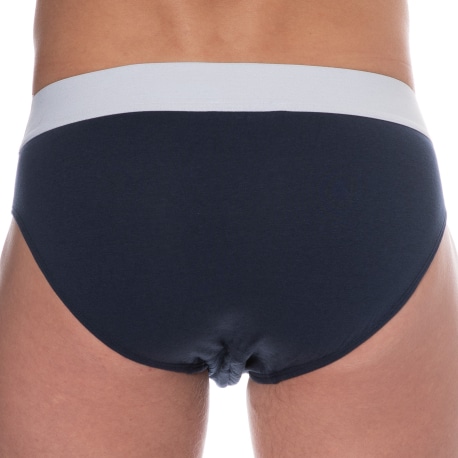 Bikkembergs 2-Pack Cotton Briefs - Navy