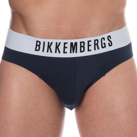 Bikkembergs 2-Pack Cotton Briefs - Navy