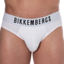 Bikkembergs Lot de 2 Slips Coton Blancs