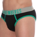 Bikkembergs 3-Pack Cotton Briefs - Navy - White - Black