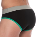 Bikkembergs 3-Pack Cotton Briefs - Navy - White - Black