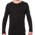 Bikkembergs T-Shirt Manches Longues Coton Noir