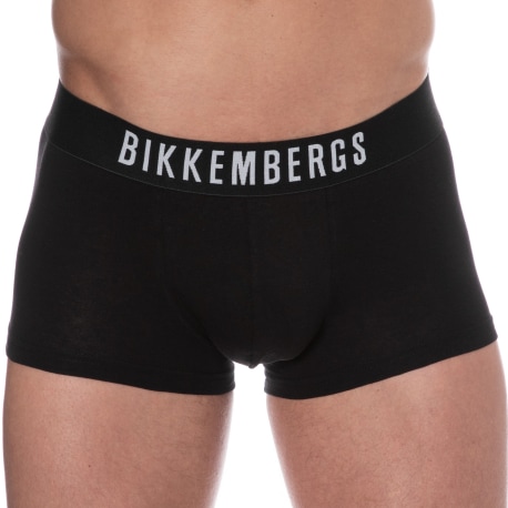 Bikkembergs 2-Pack Cotton Boxer Briefs - Black