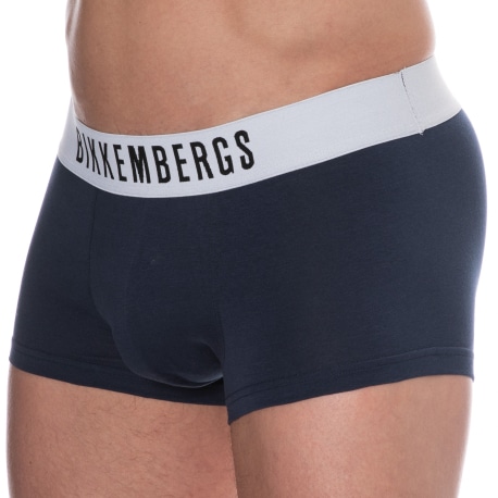 Bikkembergs 2-Pack Cotton Boxer Briefs - Navy