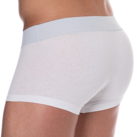 Bikkembergs Lot de 2 Boxers Coton Blancs