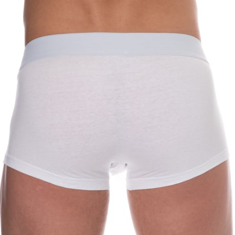 Bikkembergs Lot de 2 Boxers Coton Blancs