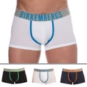 Bikkembergs 3-Pack Cotton Boxer Briefs - Navy - White - Black