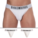 Bikkembergs 2-Pack Cotton Tanga Briefs - White