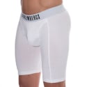 Bikkembergs Boxer Long Coton Blanc