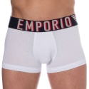 Emporio Armani Boxer Megalogo Coton Blanc