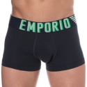 Emporio Armani Boxer Megalogo Coton Bleu Marine