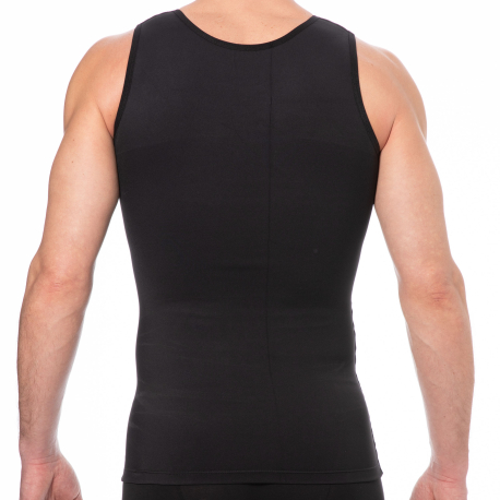 SKU Firm Compression Tank Top - Black