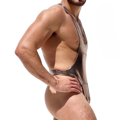 Rufskin Lust Thong Bodysuit - Bronze