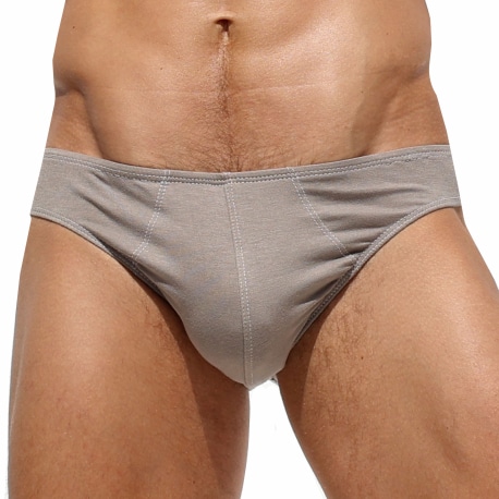 Rufskin Serpico Cheeky Briefs - Grey