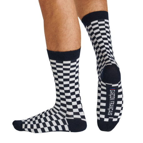 Garçon Français Racing Cotton Dress Socks