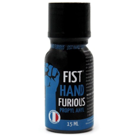 Poppers Fist Hand Furious Amyle Propyle - 15 ml