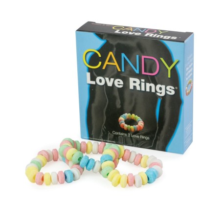 3-Pack Candy Love Rings