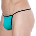 SKU Plain Cotton Mini G-String - Green