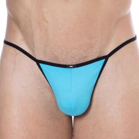 SKU String Ficelle Mini Coton Uni Turquoise