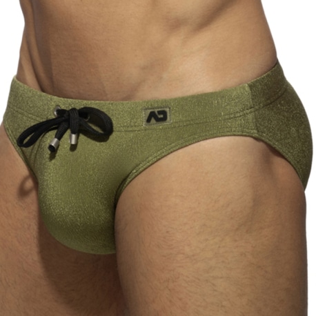 Addicted Piqué Swim Briefs - Khaki