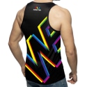 Addicted We Party Tank Top - Black