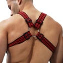 Breedwell Hybred Body Harness - Black - Red