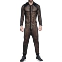 ES Collection Dystopia Mesh Suit - Black