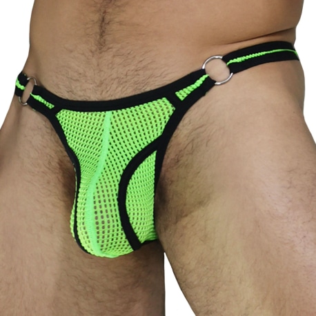 Breedwell String Neo Camo Vert Fluo