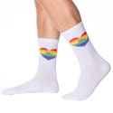 SKU Rainbow Heart Sport Socks