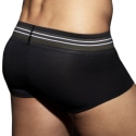 AD Fetish Double Stripe Trunks - Black - Khaki