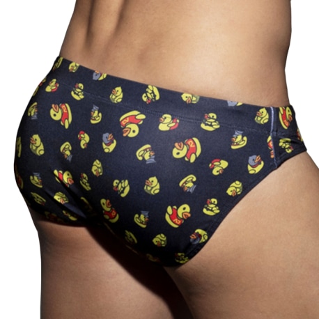 AD Fetish AD Duckies Swim Briefs - Black