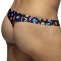 Addicted Emoji Thong - Navy