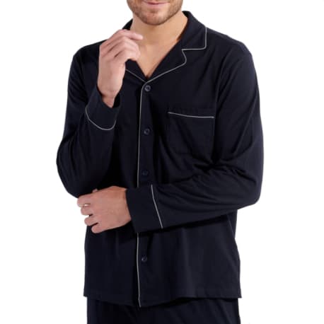 HOM Albert Cotton Loungewear - Navy