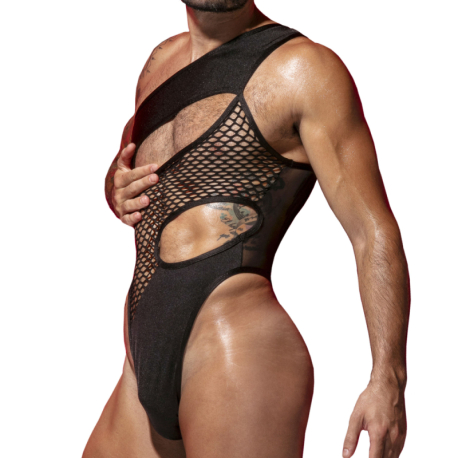 Omohonia Hyperion Thong Bodysuit - Black