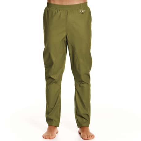 Leather Pants - Khaki