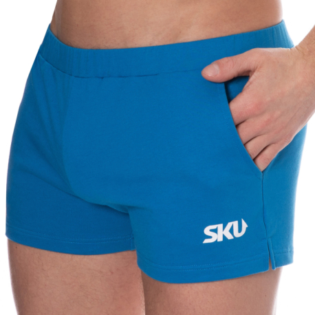 SKU Cotton Sport Shorts - Royal