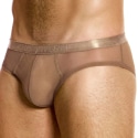 Modus Vivendi Mesh Through Classic Briefs - Skin