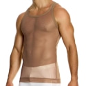 Modus Vivendi Mesh Through Tank Top - Skin