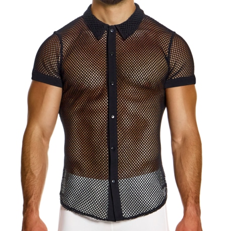 Modus Vivendi Mesh Through Shirt - Black