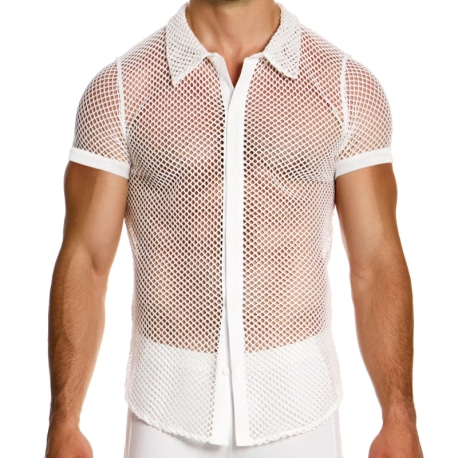 Modus Vivendi Mesh Through Shirt - White