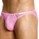 Modus Vivendi C-Through Low Cut Briefs - Neon Pink