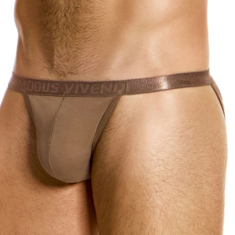 Modus Vivendi Antibacterial Tanga Briefs - Dark Skin