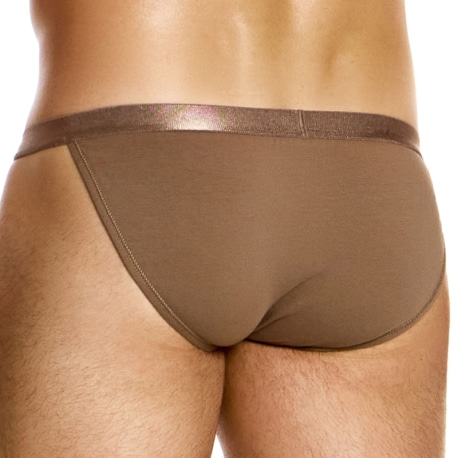 Modus Vivendi Slip Tanga Antibactérien Chair Foncée