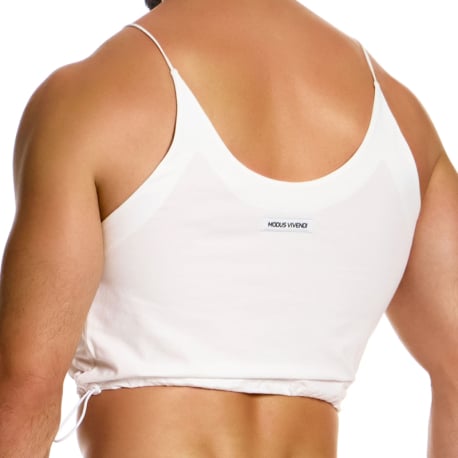 Modus Vivendi Antibacterial Crop Top - White