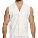 Modus Vivendi Leather Jacket - White