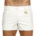 Modus Vivendi Leather Shorts - White