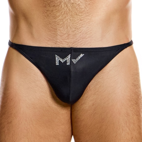 Modus Vivendi Diamonds Swim Thong - Black