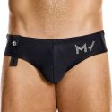 Modus Vivendi Slip de Bain Classic Diamonds Noir