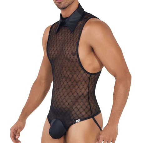 CandyMan Body Mesh Work-N-Play Noir